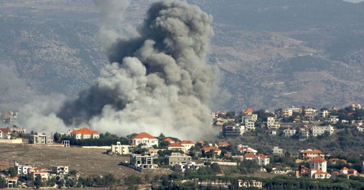 Hizbullah, onlarca füzeyle vurdu