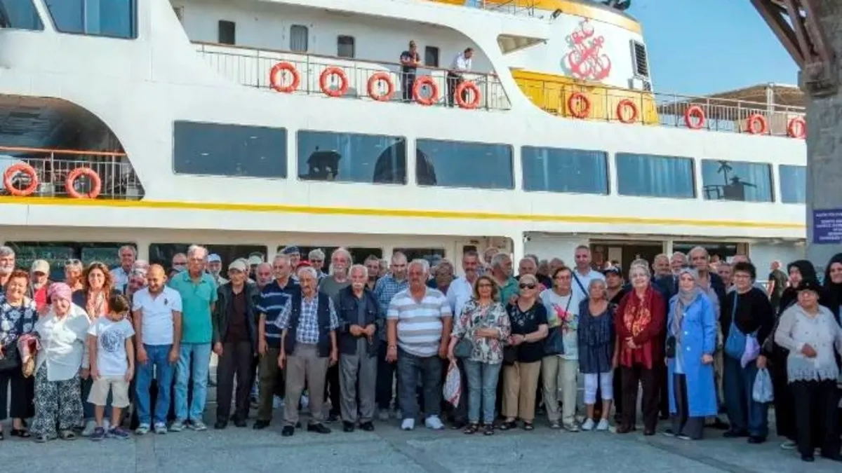 Dünya yaşlılar gününde yaşlılarımız unutulmadı