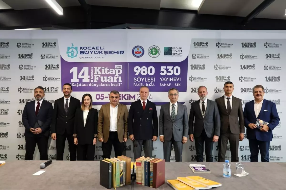 Kocaeli Kitap Fuarı 1 Milyon Ziyaretçi Hedefli