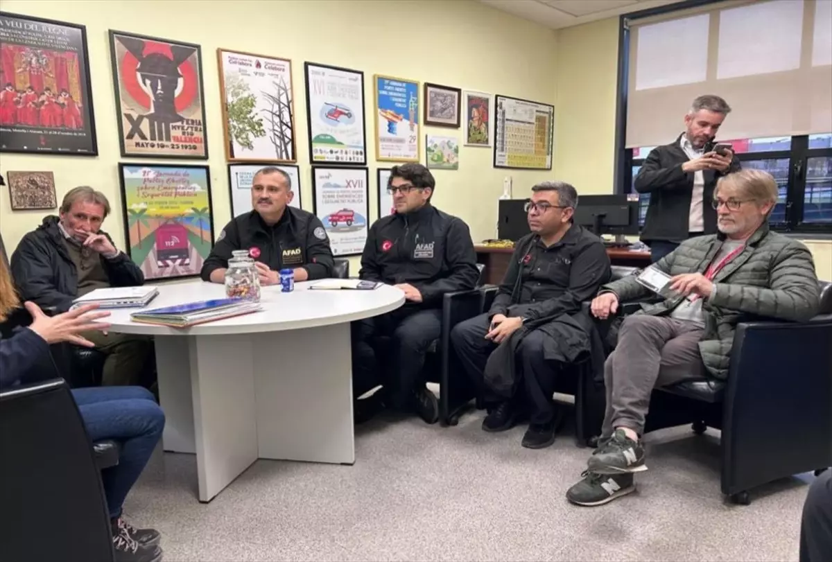 AFAD İspanya’ya Sel Yardım Heyeti Gönderdi
