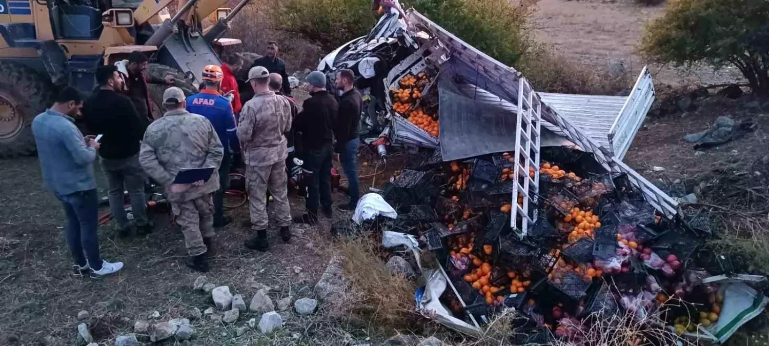 Bitlis’te Kamyonet Kazası: 1 Ölü, 1 Yaralı