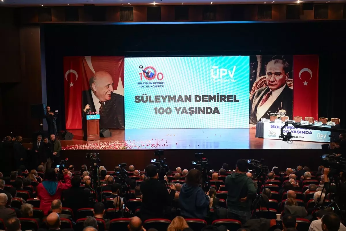 Demirel 100. Yaşında Anıldı