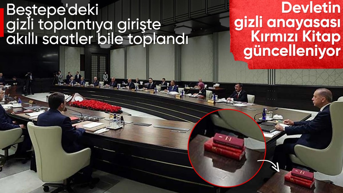 Devletin gizli anayasası Kırmızı Kitap güncellemesinde sona gelindi