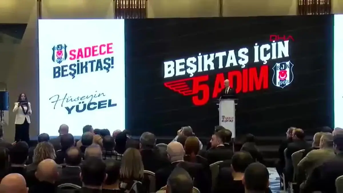 Hüseyin Yücel’den Beşiktaş için 5 Adım Vizyonu