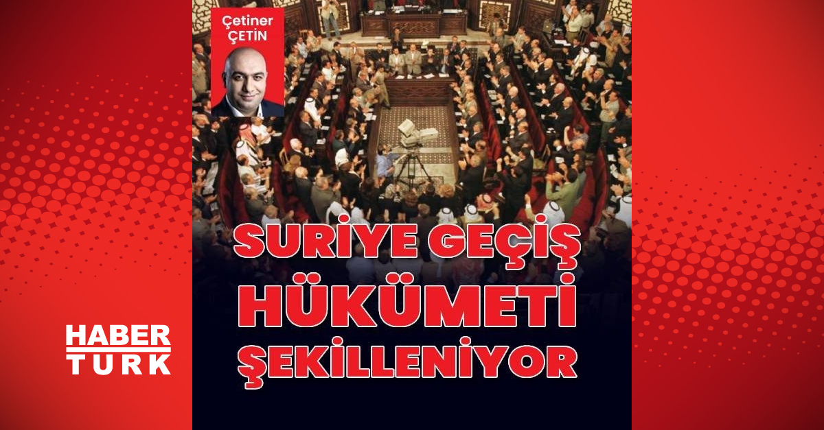 Suriye Geçiş Hükümeti kimler yer alacak?