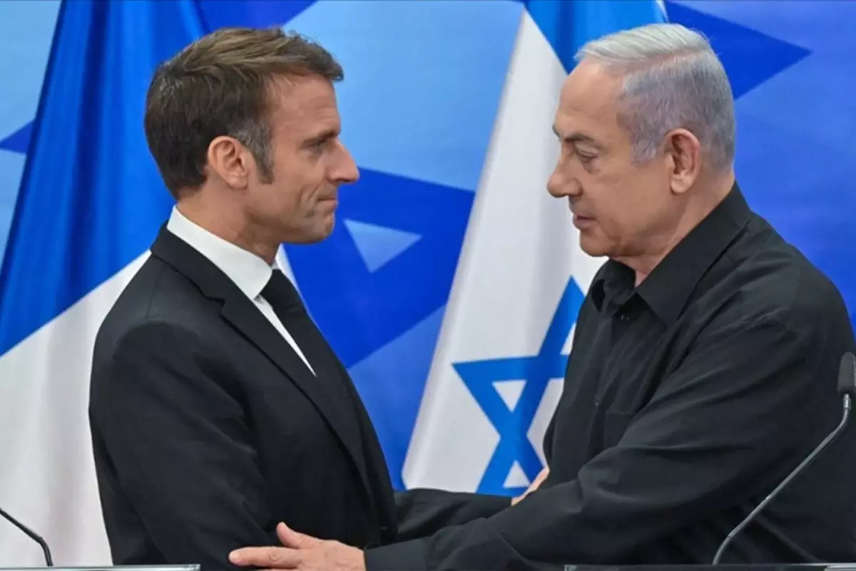 Macron’dan Netanyahu’ya Gazze’ye yönelik saldırıları durdurma çağrısı