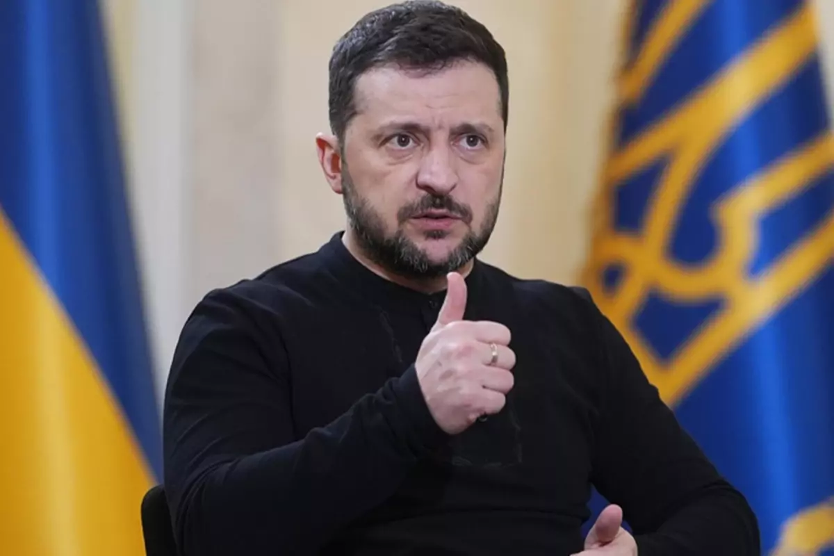 Zelenskiy, Rusya ile müzakerenin koşulsuz ateşkesten sonra mümkün olabileceğini söyledi